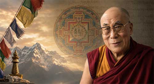 El XIV Dalái Lama, Tenzin Gyatso, representante de la tradición Madhyamaka y de la enseñanza de la vacuidad según Tsongkhapa